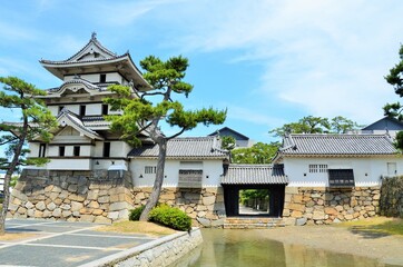 高松城 月見櫓と水手御門