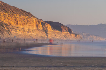 Afternoon at Torrey Pines State beach in CA