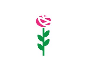 Fototapeta na wymiar Flower logo 