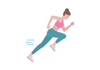 Fototapeta na wymiar Symbol Speed the treadmill gradient. to help you lose some kilos as well as perform essential cardio exercises. Fitness and health concepts. illustration in cartoon style.
