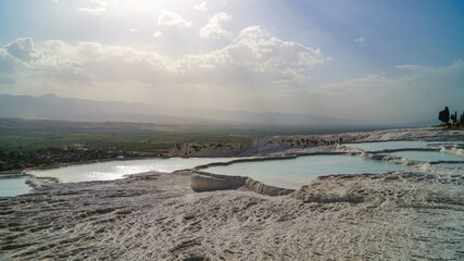 Pamukkale travertines