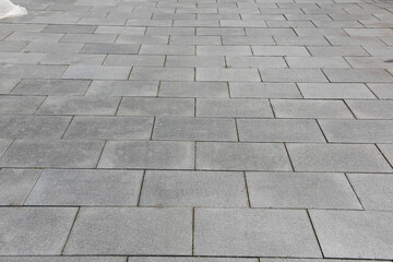 Granite outdoor floor tile parallel