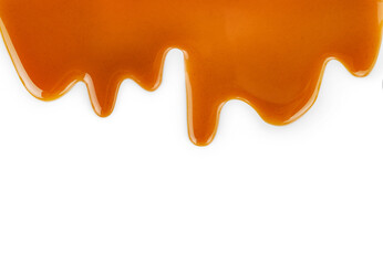 Delicious sweet caramel topping
