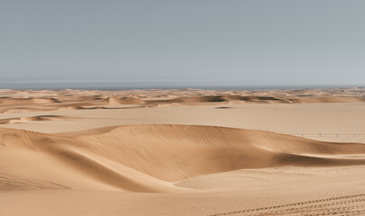Beautiful landscape view in Namibia, Africa