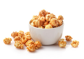 Tasty sweet caramel popcorn