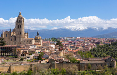 Fototapeta premium Cathedral of Segovia