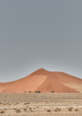 Beautiful landscape view in Namibia, Africa