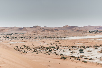 Fototapeta na wymiar Beautiful landscape view in Namibia, Africa