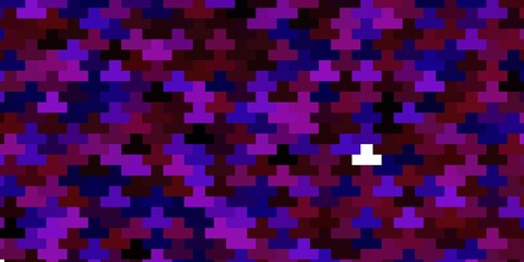 Dark Blue, Red vector texture in rectangular style.