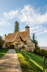 Arlesheim, Schloss Birseck, Ermitage, Dornach, Birseck, Landwirtschaft, Wald, Spazierweg,...