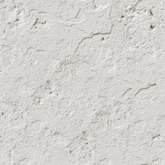 Seamless white painted concrete wall texture. 4K