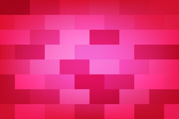 Red, pink rectangle, brick wall, illustration, background, design for business, illustration, web, landing page, wallpaper.