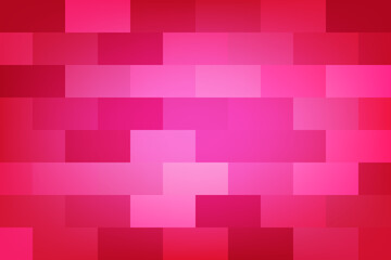 Red, pink rectangle, brick wall, illustration, background, design for business, illustration, web, landing page, wallpaper.