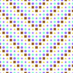 Modern Art Seamless Pattern. texture for your design.repeating geometric background.