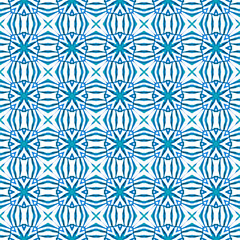 Tropical seamless pattern.  Blue good-looking 