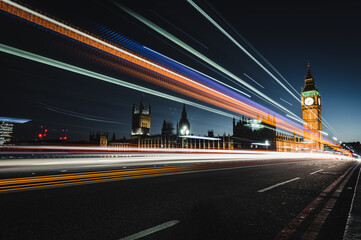 Fototapeta na wymiar London Bridge at night