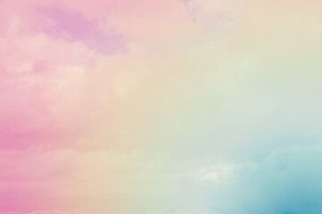Obraz na płótnie Canvas abstract cloud pastel texture background