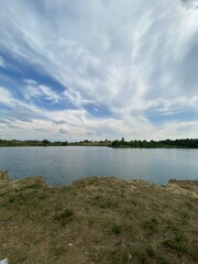 lake and sky