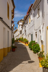 Fototapeta na wymiar narrow street in Elvas
