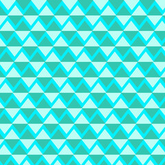 Fototapeta na wymiar background made of blue triangles in various shades on a blue background creating a small optical illusion, great background for multiple use