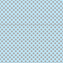 Beautiful background for multiple use with gray polka dots on a blue background
