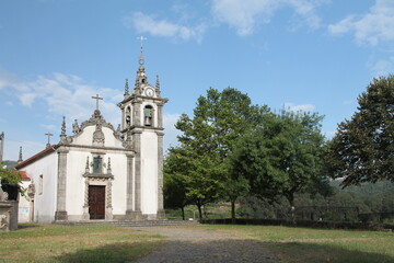 Fototapeta na wymiar church of the holy trinity in portugal