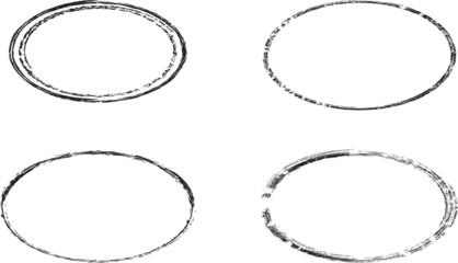 Grunge post Stamps Collection, Circles. Banners, Insignias , Logos, Icons, Labels and Badges Set . vector distress textures.blank shapes.