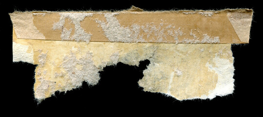 old vintage torn paper texture background