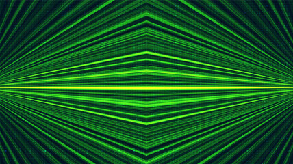 Obraz premium Green Laser Technology Background,Digital and Connection Concept design,Vector illustration.