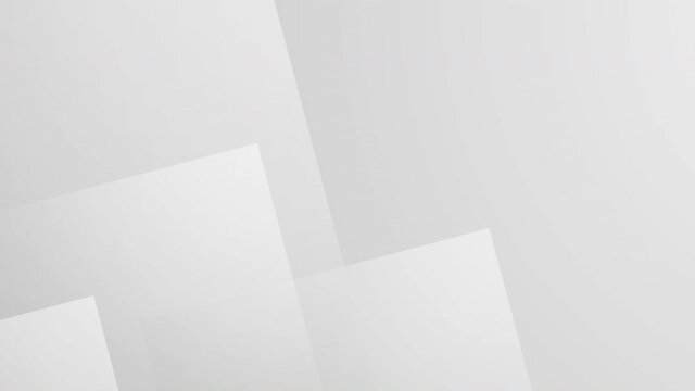 2D flat Animations 4K Gray tone and white color and background abstract art