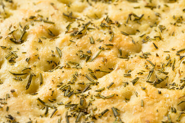 Gourmet Rosemary Skillet Focaccia Bread
