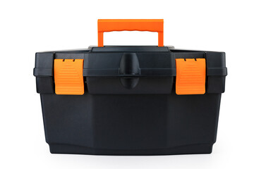 construction box on a white isolated background