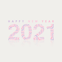 Happy new year 2021  pastel