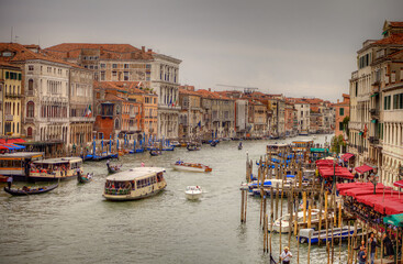 Fototapeta na wymiar The beautiful Venice in north Italy