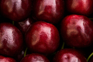 cherry ripe sweet viburnum cherry background