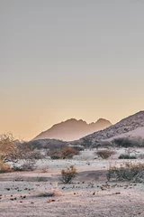 Photo sur Plexiglas Violet pâle Belle vue de paysage en Namibie, Afrique