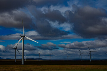 Wind turbines in scotland