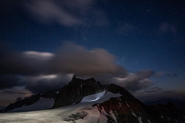 Stars above the alps