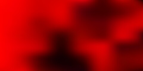 Dark orange vector abstract blur layout.