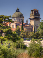 The beautiful Verona in north Italy