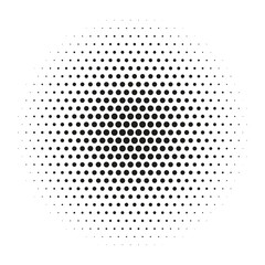 Halftone pattern vector