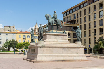 Statue von Napoleon Bonaparte in Ajaccio