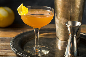 Boozy Refreshing Brandy Champs Elysees Cocktail