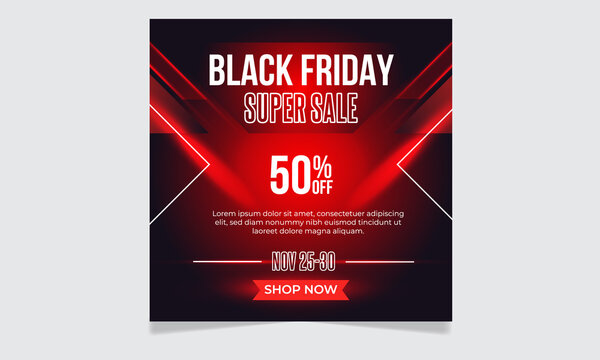 Black Friday sale design, advertising, and promotion. Banner and background, abstract sale banner.