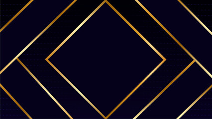 Luxury blue and gold background