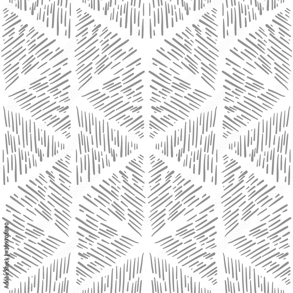 Poster abstract seamless pattern on a white background. hexagonal image structure.