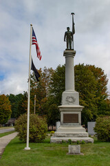 A war memorial in Vermont