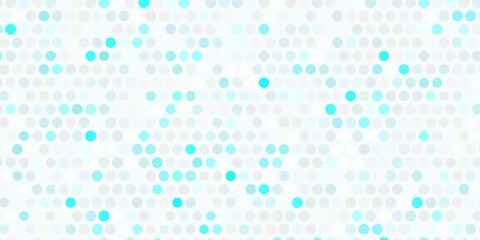 Light pink, blue vector template with circles.