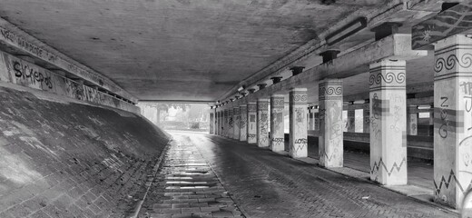 old abandoned factory