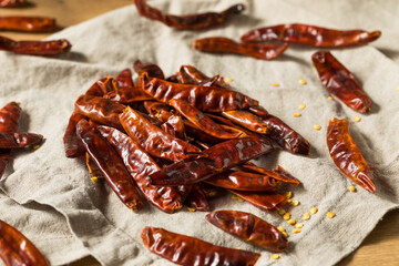 Organic Spicy Red Indian Peppers